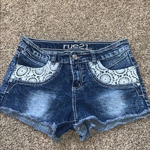 Jean shorts